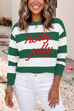 Load image into Gallery viewer, Holly Jolly Embroidered Sweatshirt
