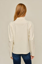 Load image into Gallery viewer, Ivory Puff Sleeve Blouse

