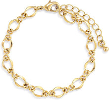 Load image into Gallery viewer, Twisted Oval Link Bracelet
