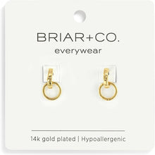 Load image into Gallery viewer, Interlocking Huggie Earrings
