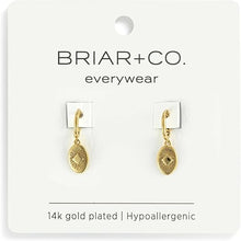 Load image into Gallery viewer, Sunburst Huggie Earrings

