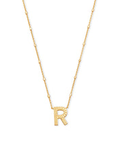 Load image into Gallery viewer, Kendra Scott Gold Letter Pendant Necklace
