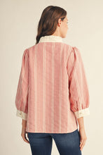 Load image into Gallery viewer, Wide Striped Top
