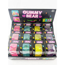 Load image into Gallery viewer, Glittered Gummy Bear Squishy Toy
