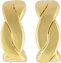 Load image into Gallery viewer, Braided Hoop Earrings
