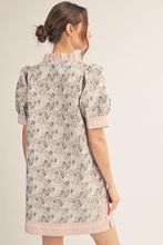Load image into Gallery viewer, Floral Jacquard Dress
