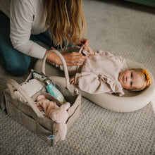 Load image into Gallery viewer, Diaper Caddy in Oatmeal
