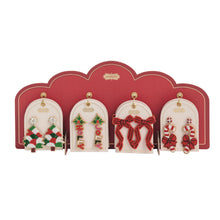 Load image into Gallery viewer, Beaded Christmas Earrings
