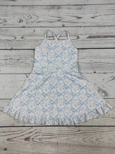 Load image into Gallery viewer, Flower Bow Print Girls Athletic Dresses
