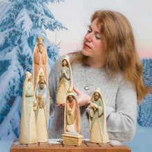 Load image into Gallery viewer, Gilded Nativity
