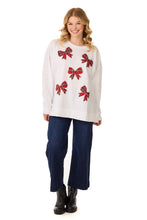 Load image into Gallery viewer, Tartan Bow Sweatshirt

