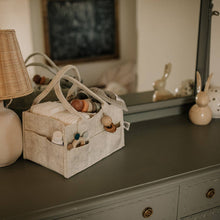 Load image into Gallery viewer, Diaper Caddy in White
