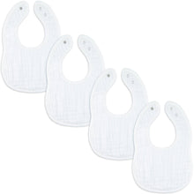 Load image into Gallery viewer, Muslin Cotton Baby Bibs Adjustable Size by Comfy Cubs
