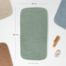 Load image into Gallery viewer, Muslin Baby Burp Cloths
