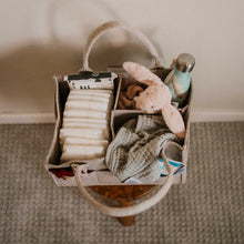 Load image into Gallery viewer, Diaper Caddy in White
