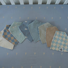 Load image into Gallery viewer, Cloud Bandana Bib Set
