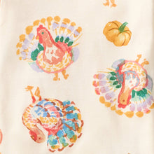 Load image into Gallery viewer, Turkey Day Footed Sleeper
