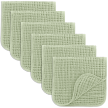 Load image into Gallery viewer, Muslin Baby Burp Cloths
