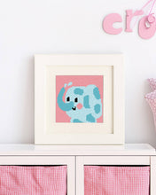 Load image into Gallery viewer, Edward, the Elephant - Needlepoint Kit for Kids
