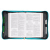 Teal Strength & Dignity Bible Cover