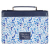 Blue Floral Bible Cover