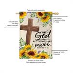 Load image into Gallery viewer, With God House Flag
