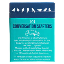 Load image into Gallery viewer, 101 Conversation Starters - Family
