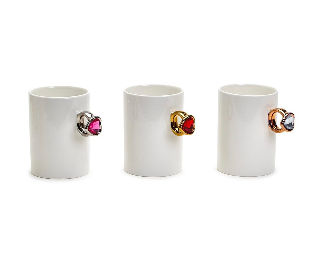 Heart Jewel Mug