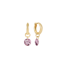 Load image into Gallery viewer, Enewton Reflection Huggie Gold Earrings
