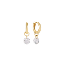 Load image into Gallery viewer, Enewton Reflection Huggie Gold Earrings
