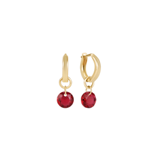 Load image into Gallery viewer, Enewton Reflection Huggie Gold Earrings
