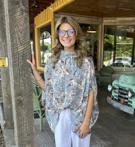 Flowy Print Top