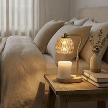 Load image into Gallery viewer, Gold Crystal Candle Warmer
