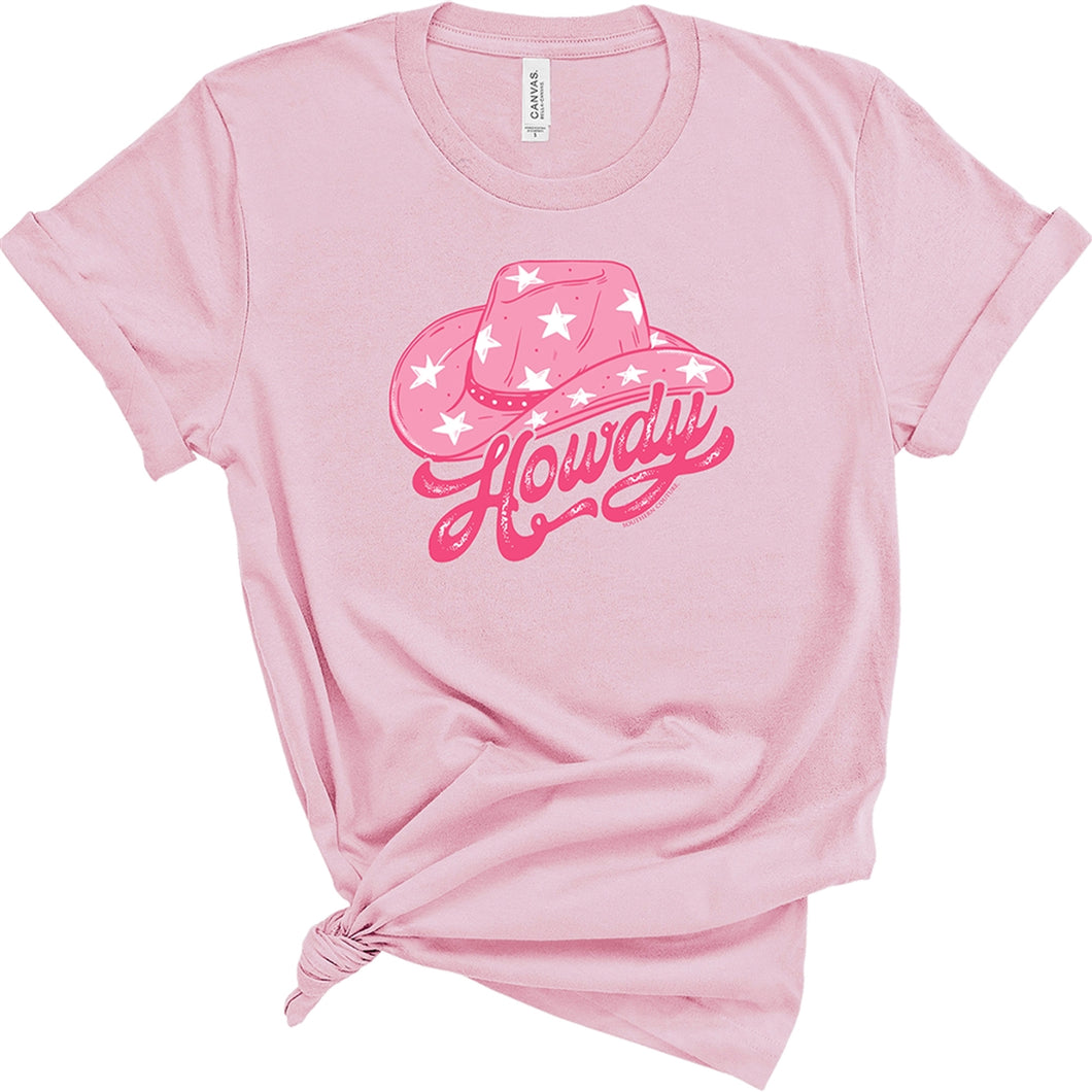 Curvy Howdy Hat Tee