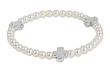 Load image into Gallery viewer, Enewton Pearl Signature Cross Bracelet
