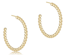 Load image into Gallery viewer, Enewton Beaded Classic Post Hoop Earring
