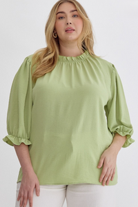 Curvy Honeydew Top