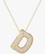 Load image into Gallery viewer, Crystal Initial Necklaces
