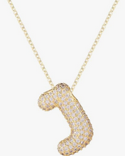 Load image into Gallery viewer, Crystal Initial Necklaces
