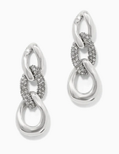 Load image into Gallery viewer, Brighton Cleo Pave Link Post Drop Earrings
