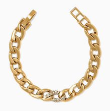 Load image into Gallery viewer, Brighton Cleo Pave Link Bracelet
