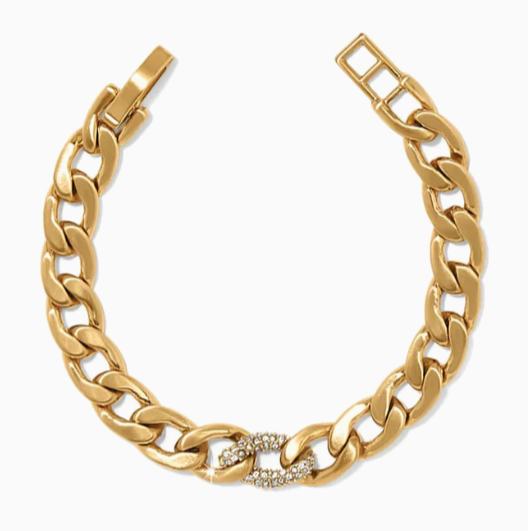 Brighton Cleo Pave Link Bracelet