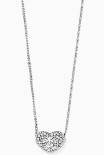 Brighton Illumina Celeste Heart Petite Necklace