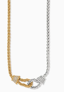 Brighton Meridian Ventus Two Tone Short Necklace