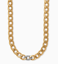 Load image into Gallery viewer, Brighton Cleo Pave Link Necklace
