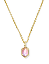 Load image into Gallery viewer, Kendra Scott Hallie Short Pendant Necklace in Gold
