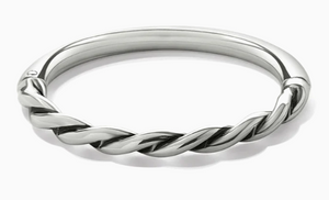 Brighton Interlok Twist Hinged Bangle