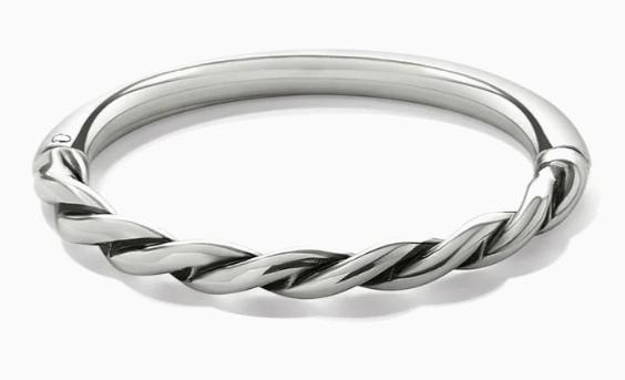 Brighton Interlok Twist Hinged Bangle