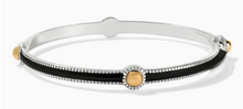 Load image into Gallery viewer, Brighton Interlok Noir Slim Bangle
