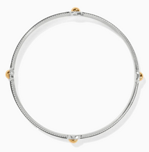 Load image into Gallery viewer, Brighton Interlok Noir Slim Bangle
